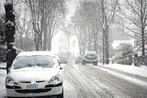 Portland Oregon Driving Safety Winter