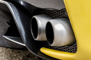 exhaust pipes